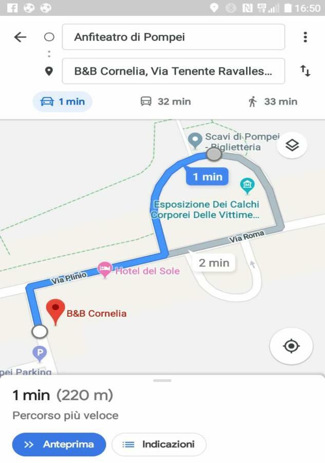 B&B Cornelia Pompei Dış mekan fotoğraf